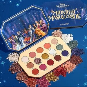 NIB ColourPop Disney Princess Midnight Masquerade Eye Shadow Palette RARE
